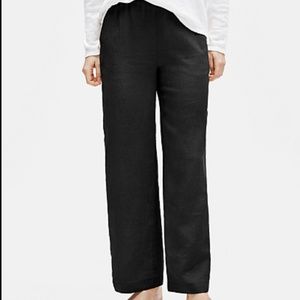 Eileen Fisher Organic Linen Straight Pant XL